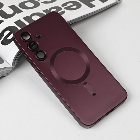 Zastitna futrola Magsafe Chrome - Samsung S731B Galaxy S25 FE bordo.