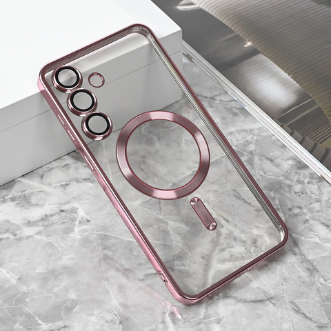 Zastitna futrola Magsafe Lux - Samsung S731B Galaxy S25 FE roze.