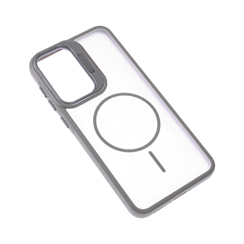 Zastitna futrola Magsafe Pastel Pop - Samsung A566 Galaxy A56 5G siva.