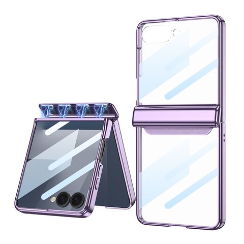 Zastitna futrola LINES II - Samsung F751B Galaxy Z Flip 7 5G ljubicasta (GKK case) (MS).