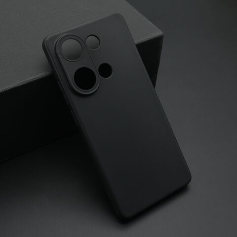 KOLOR silikonska futrola skin (ultra tanka) - Xiaomi Redmi Note 13 Pro 4G/Redmi Note 14S 4G crna (MS).