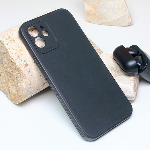 Zastitna futrola 3D Camera - iPhone 12 6.1 crna.