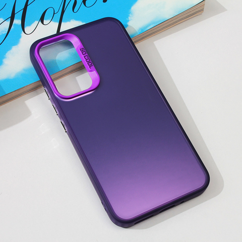 Zastitna futrola providna - Samsung A546B Galaxy A54 5G ljubicasta.