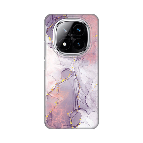 PRINT silikonska futrola - Xiaomi Redmi Note 14 Pro Plus 5G (EU) Pink Marble.