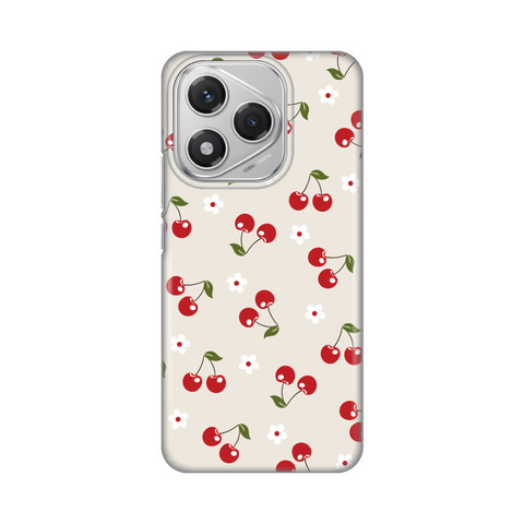 PRINT silikonska futrola - Huawei Honor 400 Lite Cherry and Flowers.
