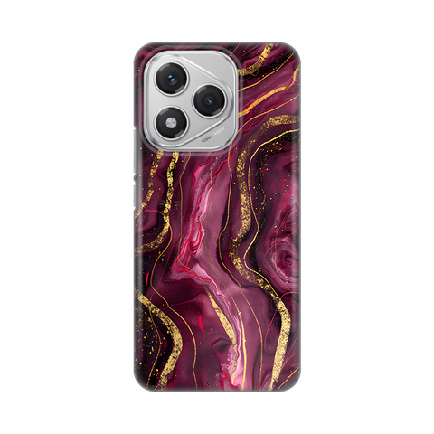 PRINT silikonska futrola - Huawei Honor 400 Lite Burgundy.