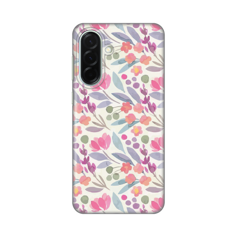 PRINT silikonska futrola - Samsung A366 Galaxy A36 5G Watercolor Flowers.