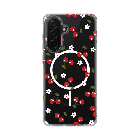 Zastitna futrola print Magsafe - Samsung A266 Galaxy A26 5G Cute Cherries.