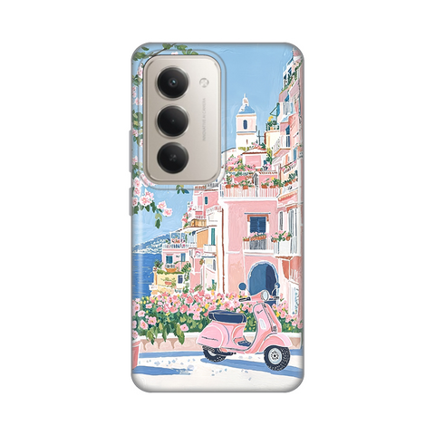 PRINT silikonska futrola - Xiaomi Redmi 15 4G Pink Italy.