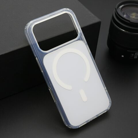 Zastitna futrola AMBER COLOR MagSafe - iPhone 17 Pro bela (MS).
