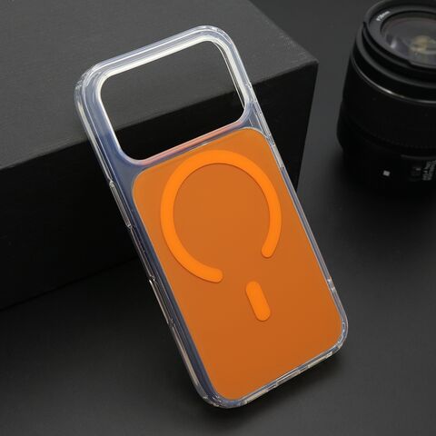 Zastitna futrola AMBER COLOR MagSafe - iPhone 17 Pro narandzasta (MS).