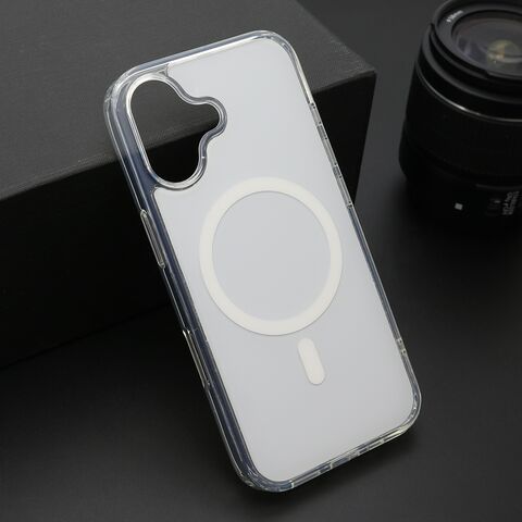 Zastitna futrola AMBER COLOR MagSafe - iPhone 17 bela (MS).