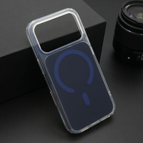 Zastitna futrola AMBER COLOR MagSafe - iPhone 17 Pro plava (MS).