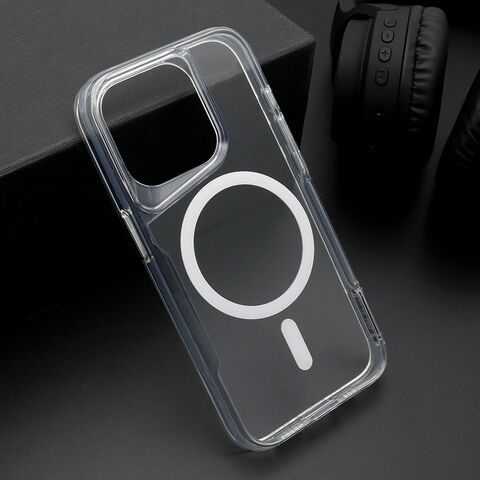 Zastitna futrola AURA MagSafe - iPhone 15 Pro (6.1) bela (MS).