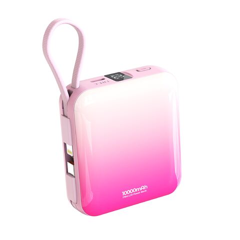 Back Up baterija (univerzalna) Moxom MX-PB155 fast 10000mAh SCP 22.5W QC18W+ PD20W 3A pink (MS).