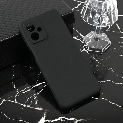 Zastitna silikonska futrola Ultra Thin - Motorola Moto G54 mat crna.