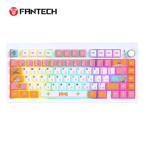 Tastatura Mehanicka Gaming Fantech MK921 Maxfit 8 Wireless ONE PIECE - NAMI (white switch).