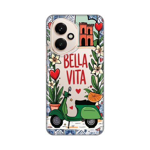 PRINT silikonska futrola skin (ultra tanka) - Huawei Honor 400 Bella Vita.