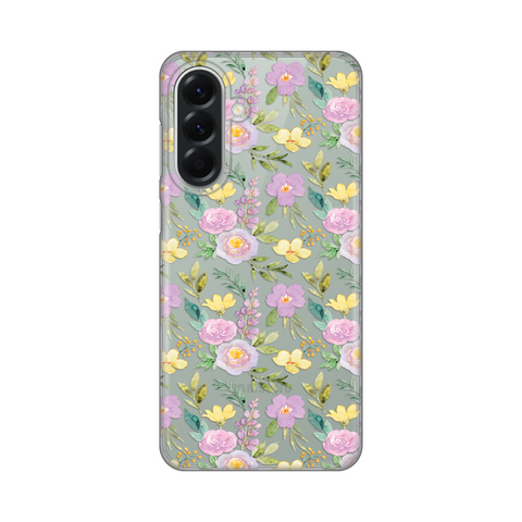 PRINT silikonska futrola skin (ultra tanka) - Samsung A566 Galaxy A56 5G Soft Flowers.