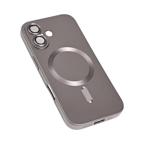 Zastitna futrola Magsafe Chrome - iPhone 17 6.3 siva.