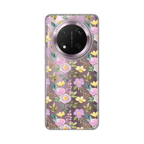 PRINT silikonska futrola skin (ultra tanka) - Huawei Honor Magic 7 lite Soft Flowers.