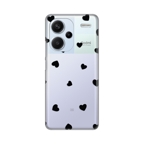 PRINT silikonska futrola skin (ultra tanka) - Xiaomi Redmi Note 13 Pro Plus (EU) Hearts.