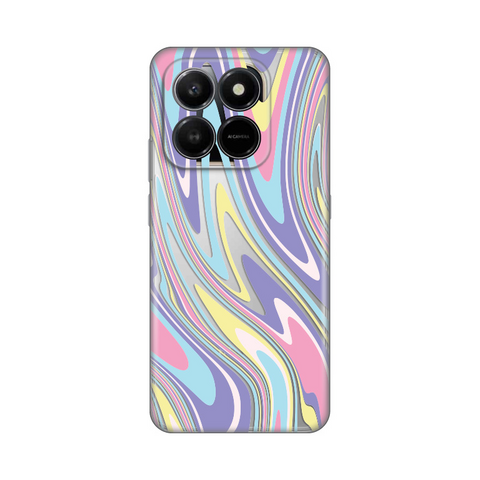 PRINT silikonska futrola skin (ultra tanka) - Honor X7d 4G/400 Smart 5G Liquid Dream.