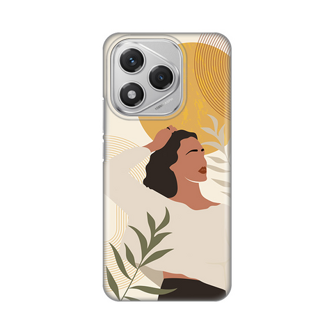 PRINT silikonska futrola skin (ultra tanka) - Huawei Honor 400 Lite Boho Girl.