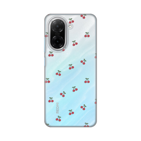 PRINT silikonska futrola skin (ultra tanka) - Xiaomi Redmi A5(173mm) Little Cherry.