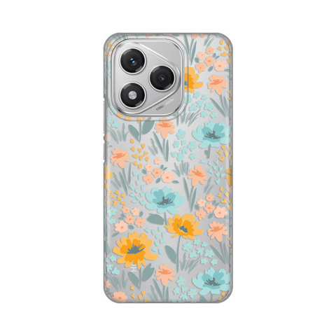 PRINT silikonska futrola skin (ultra tanka) - Huawei Honor 400 Lite Lovely Flowers.