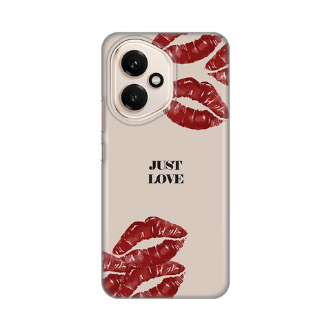PRINT silikonska futrola skin (ultra tanka) - Huawei Honor 400 Just Love.