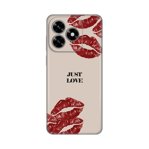 PRINT silikonska futrola skin (ultra tanka) - Huawei Honor X5c Plus Just Love.