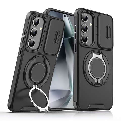 Zastitna futrola CamShield Ring stand - Samsung S946 Galaxy S26 Plus crna.