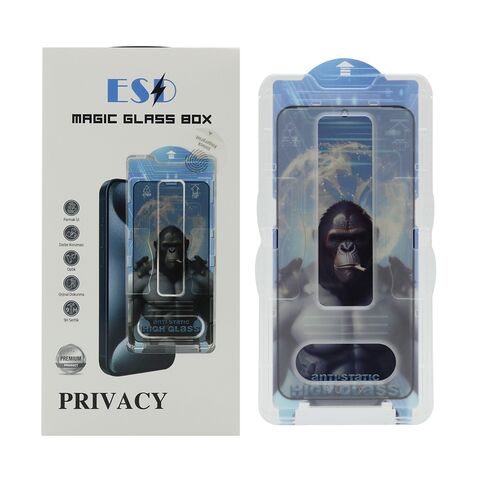 Tempered glass (zastitno staklo za ekran) FILM BOX - DUST FREE PRIVACY za Samsung S938 Galaxy S25 Ultra 5G (MS).