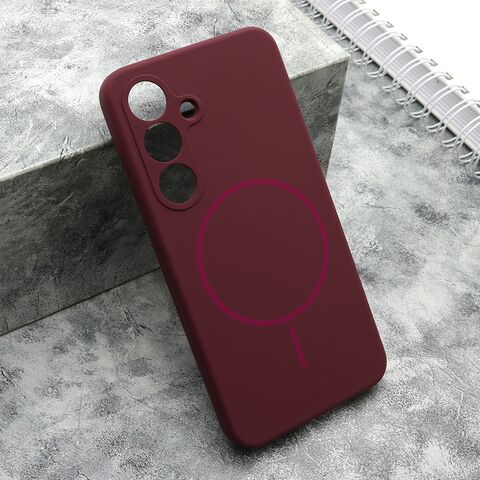 Zastitna futrola FLEX MagSafe - Samsung S931 Galaxy S25 5G bordo (MS).