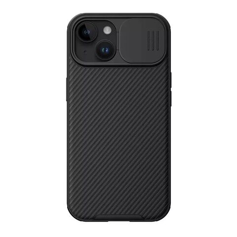 Zastitna futrola NILLKIN Cam Shield Pro - iPhone 15 Plus crna (MS).