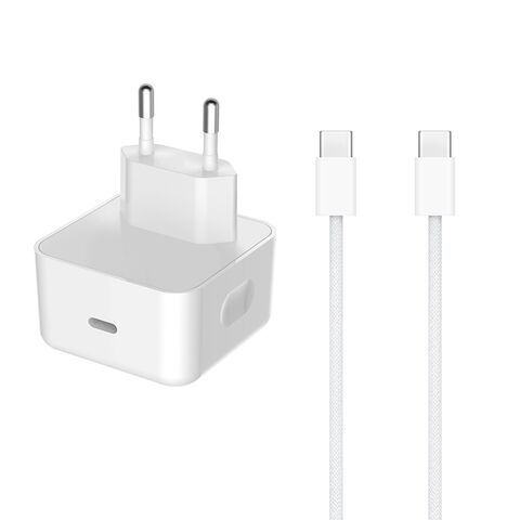 Kucni punjac - iPhone 17/AIR/17 Pro/17 Pro Max Type C na Type C 40W HQ belo (MS).