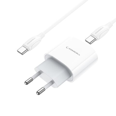Kucni punjac Superior CO-DC55 Fast PD 20W 3A Type-C na Type-C beli (MS).