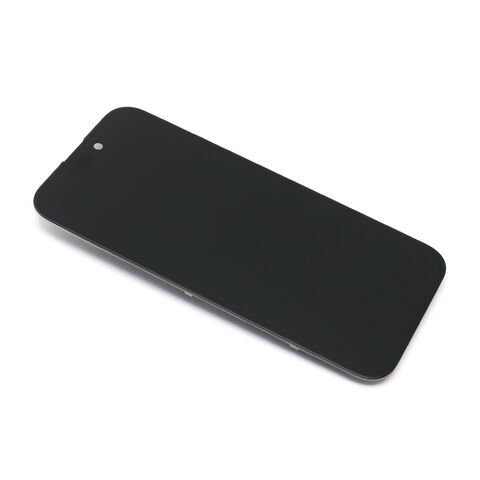 LCD ekran (displej) - iPhone 15 Pro+ Touch screen crni APLONG Soft OLED (MS).