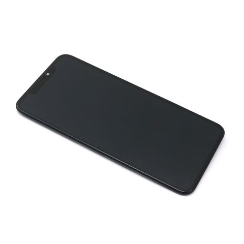 LCD ekran (displej) - Iphone XS Max + Touch screen crni APLONG Soft OLED (MS).