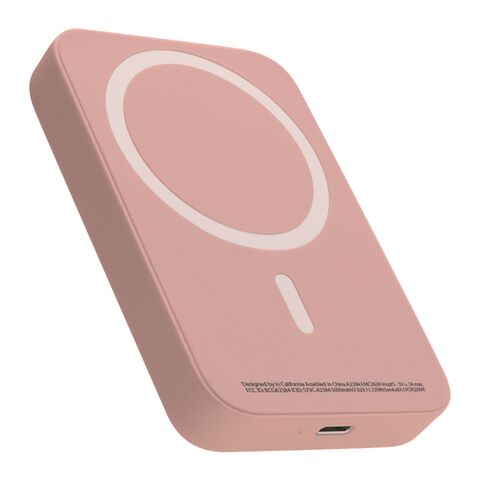 Back Up baterija (univerzalna) MagSafe 15W 5000 mAh roze (MS).