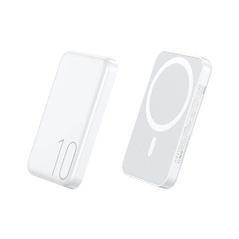 Back Up baterija (univerzalna) MagSafe REMAX Usion RPP-65 PD20W + wireless 15W 10000mAh beli (MS).