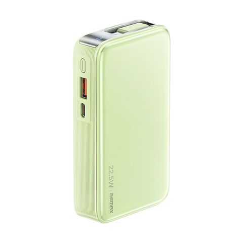 Back Up baterija (univerzalna) REMAX FCP-25 Type C 22.5W QC 10000mAh zeleni (MS).