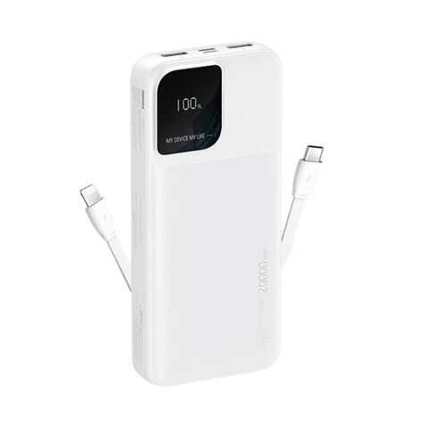 Back Up baterija (univerzalna) REMAX Rellaen Series RPP-658 fast 20000mAh 2.4A beli (MS).