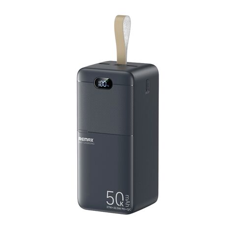 Back Up baterija (univerzalna) REMAX Piloteer 20W PD+22.5W 2.4A 50000mAh RPP-117 crni (MS).