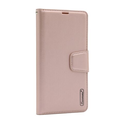 Zastitna futrola bi fold (na preklop) HANMAN II - Samsung A135 Galaxy A13 4G svetlo roze (MS).