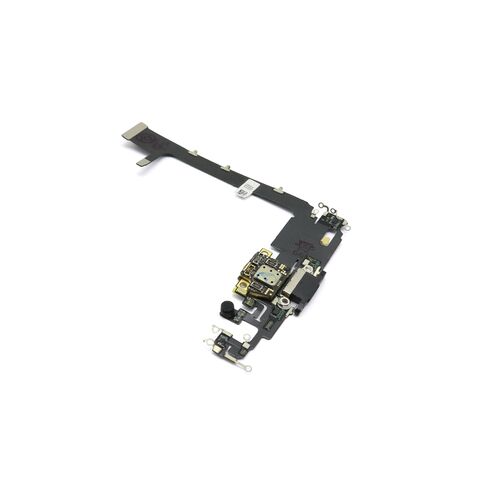 Flet kabl - Iphone 11 Pro Max + konektor punjenja crni (MS).