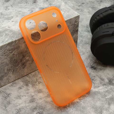 Zastitna futrola AIR STRIPE - iPhone 17 Pro narandzasta (MS).