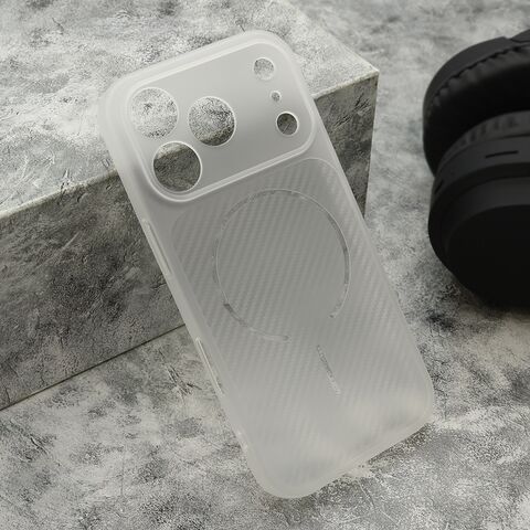 Zastitna futrola AIR STRIPE - iPhone 17 Pro bela (MS).
