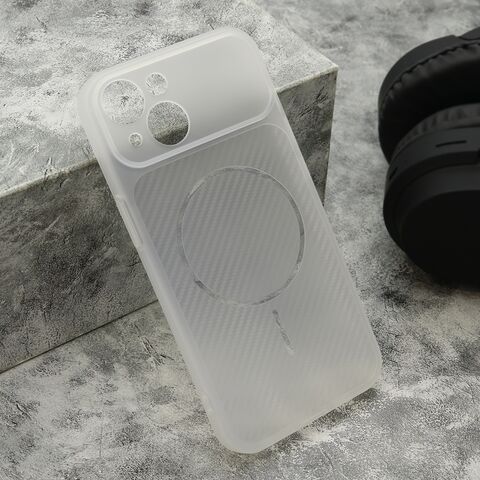 Zastitna futrola AIR STRIPE - iPhone 15 bela (MS).